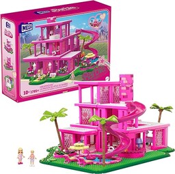 MEGA Barbie Dreamhouse Domek Barbie Kolekcjonerski zestaw klocków,