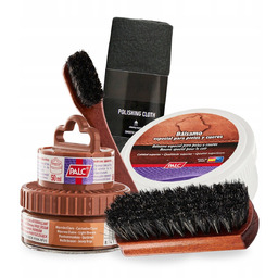 Tłuszcz i Jasnobrązowa Pasta do Butów Szczotki Szmatka