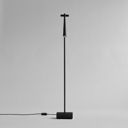 Lampa Podłogowa 101 COPENHAGEN, ściemnialny, czarny, salon, aluminium,