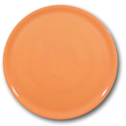 Talerz do pizzy 330 mm Speciale pomarańczowy porcelanowy