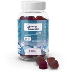 Yummy Gummies Sleep Żelki z melatoniną wspierające zasypianie,