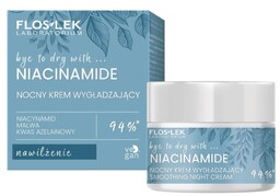 FLOSLEK Niacinamide Nocny Krem wygładzający do twarzy 50ml