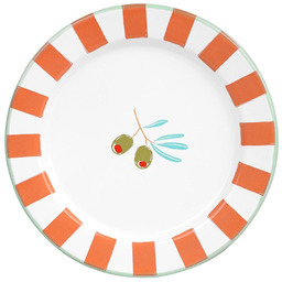 Talking Tables Bon Appetit Ręcznie wykonany talerz emaliowany