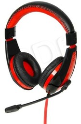 IBOX Słuchawki z mikrofonem SHPI1528MV (kolor czerwony)