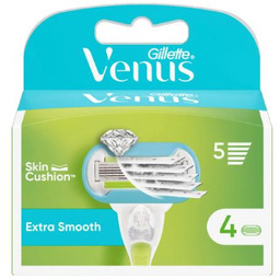 Gillette Venus Extra Smooth Wkłady do maszynki, 4szt.