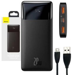Baseus Bipow Szybki Powerbank 10000mAh 20W 2xUSB 1xUSB-C