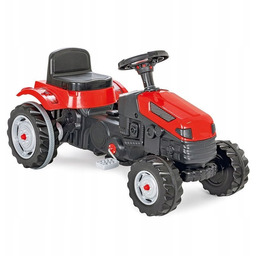 Woopie Traktor Ciągnik na Pedały Czerwony