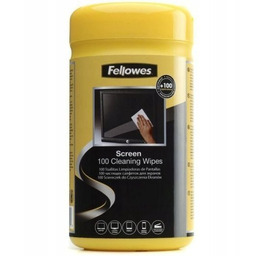 Ściereczki Nasączone Do Ekranu Fellowes Tuba 100Szt. 9970330