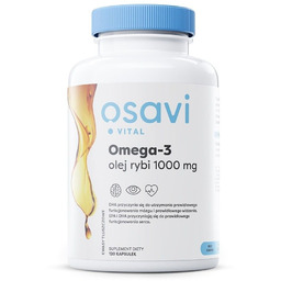Omega-3 Olej Rybi 1000mg suplement diety 120 kapsułek