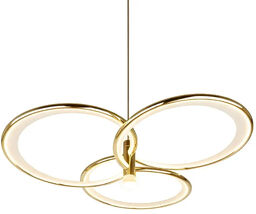 Light Prestige Potrójna lampa wisząca Azina LP-4852/3P GD
