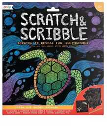 Zdrapywanki Scratch & Scribble Podwodny świat - Kolorowe