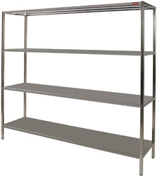 Diamond Regał magazynowy 4 półki, 400x2000x1800mm ze stali