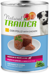 Natural Trainer Medium & Maxi Puppy & Junior,