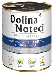 Dolina Noteci Premium Dorsz Z Brokułami 800g