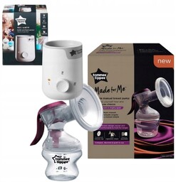 Laktator ręczny Odciągacz pokarmu Tommee Tippee butelka 150ml