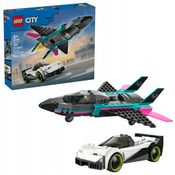 Lego City Odrzutowiec kontra samochód 60489 Lego