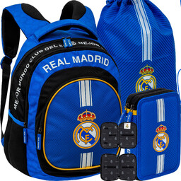 Real Madrid Pojemny Plecak Szkolny Młodzieżowy Sportowy Real