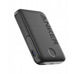 Anker 322 MagGo Magnetyczny Powerbank Bezprzewodowy 5.000Mah Czarny