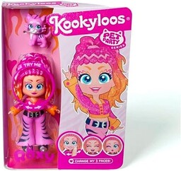 Dimasa - Różne lalki kookyloos Pet Party, wielokolorowa