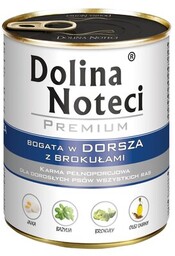 Dolina Noteci Premium Dorsz Z Brokułami 400g