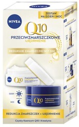 Nivea Q10 Przeciwzmarszczkowe ujędrnienie Zestaw na dzień