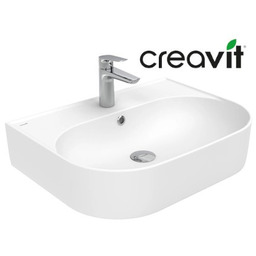 Umywalka 600x160x450 mm do zawieszenia , biała Creavit