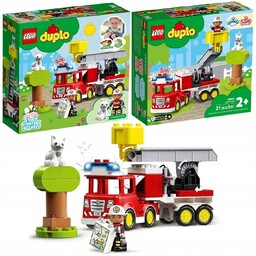 Lego Duplo 10969 Wóz Strażacki Samochód Straż