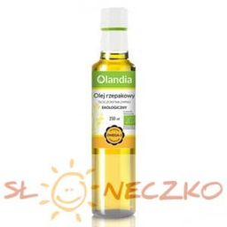 OLEJ RZEPAKOWY TŁOCZONY NA ZIMNO BIO 250 ML