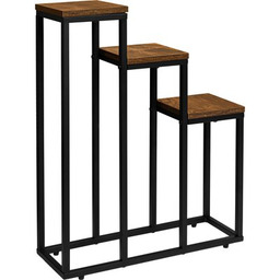 LOFTINSPIRED Kwietnik Loren Rustic Czarny