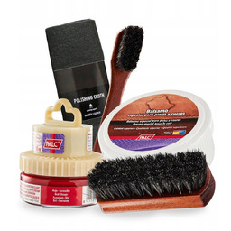 Tłuszcz i Czerwona Pasta do Butów Szmatka Szczotki