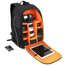 Puluz Plecak fotograficzny wodoodporny (czarny) PU5011B