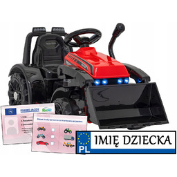 Traktor Dla Dzieci na akumulator G320 dźwięki Ruchoma