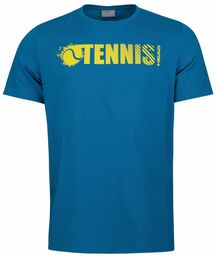 HEAD Font T-Shirt M Blue 2021