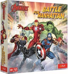TREFL Gra planszowa Marvel Avengers Battle for Manhattan