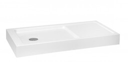 POLIMAT 00435 Brodzik pr. komp. 140 x 70