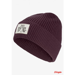 Jack Wolfskin Czapka Zimowa Badge Beanie - Amaranth