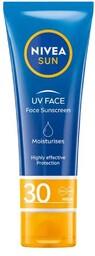 Nivea Sun Nawilżający krem przeciwsłoneczny do twarzy SPF30,