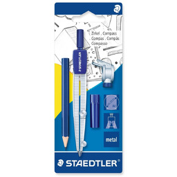 Staedtler, Cyrkiel szkolny, z etui na grafity,