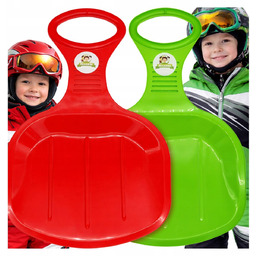 DWIE sztuki ŚLIZG JABŁUSZKO KOMPLET SANKI XL 51