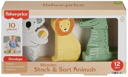 FISHER PRICE Zabawka edukacyjna Układaj i sortuj zwierzątka