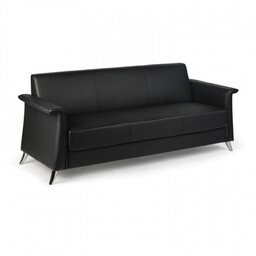 Sofa FOREST, 3-miejscowa, czarny