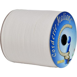 Paracord 550 Type III Basic, biały 4 mm