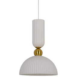 Light Prestige Wisząca lampa ryflowana Piega LP-939/1P L