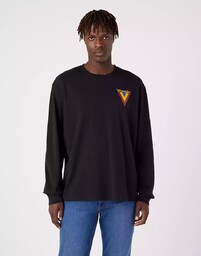 Męski longsleeve Wrangler CHEST LOGO TEE XL