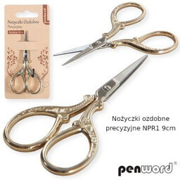 Nożyczki Ozdobne Precyzyjne Npr1 9Cm Penword, 1 Sztuka