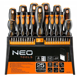 Zestaw wkrętaków i końcówek wkrętakowych Neo Tools S2