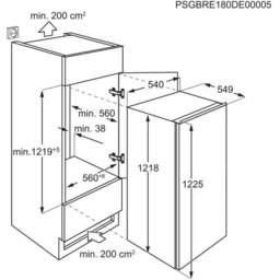 Chłodziarka Electrolux LRB3AE12S