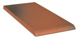 Klinkier parapet SHADOW RED C mat 10x20 gat.