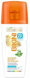 Bielenda Bikini Aloesowe mleczko do opalania SPF 20