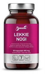 Panaseus Lekkie Nogi, 50 kapsułek